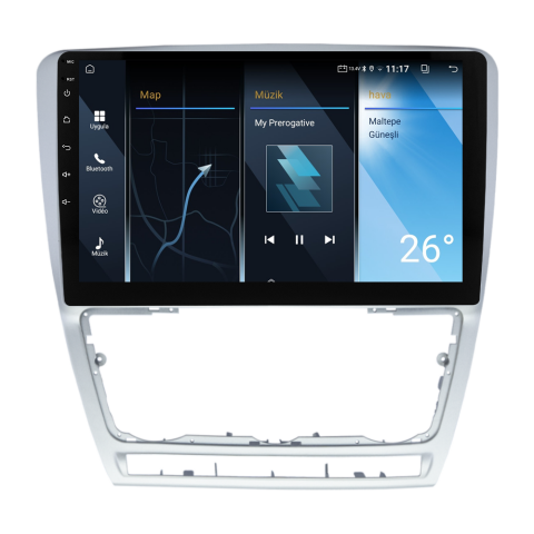 Skoda Octavia Android Multimedya Sistemi (2008-2012) CRV-4481XA