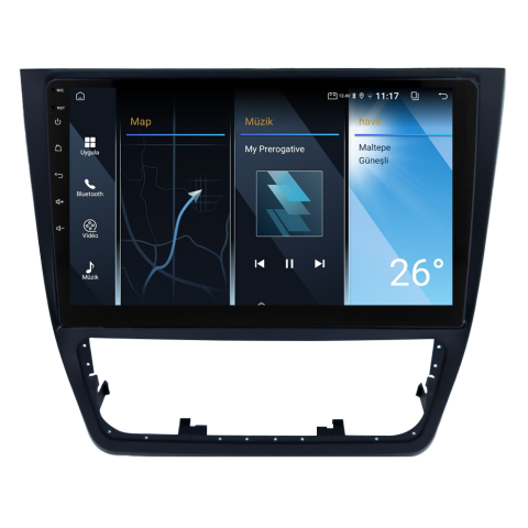 Skoda Yeti Android Multimedya Sistemi (2010-2017) CRV-4486XA