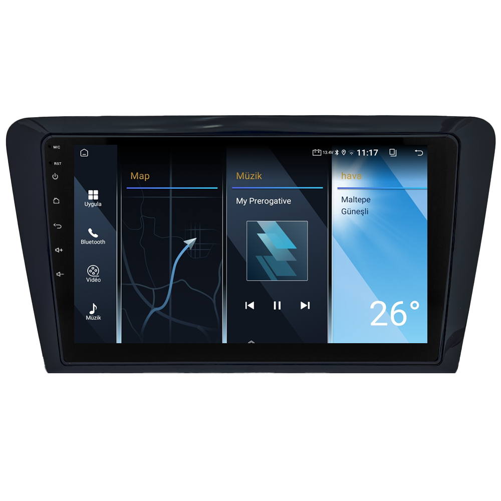 Skoda Rapid Android Multimedya Sistemi (2014-2018) CRV-4487XA
