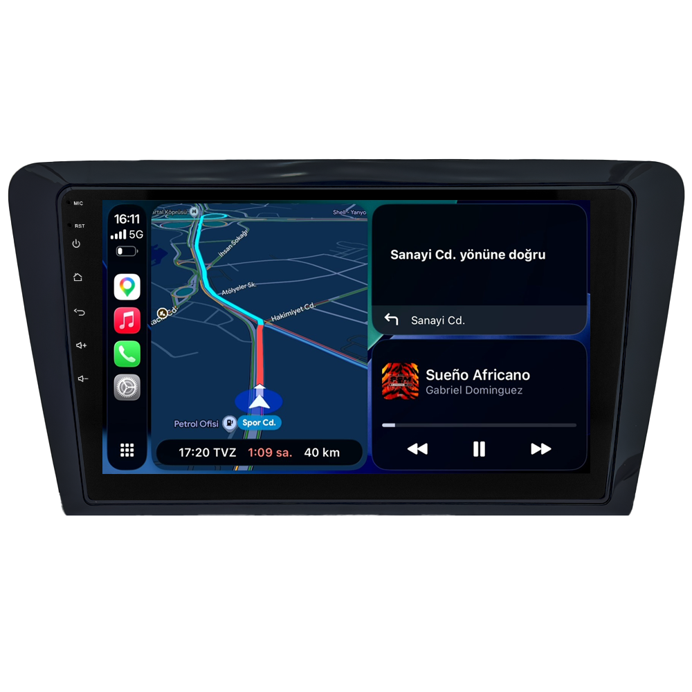 Skoda Rapid Android Multimedya Sistemi (2014-2018) CRV-4487XA