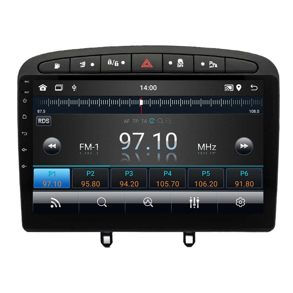 Peugeot 308 Android Multimedya Sistemi (2008-2013) CRV-4426XA