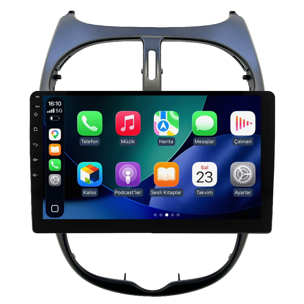 Peugeot 206 Android Multimedya Sistemi (2006-2011) CRV-4427XA