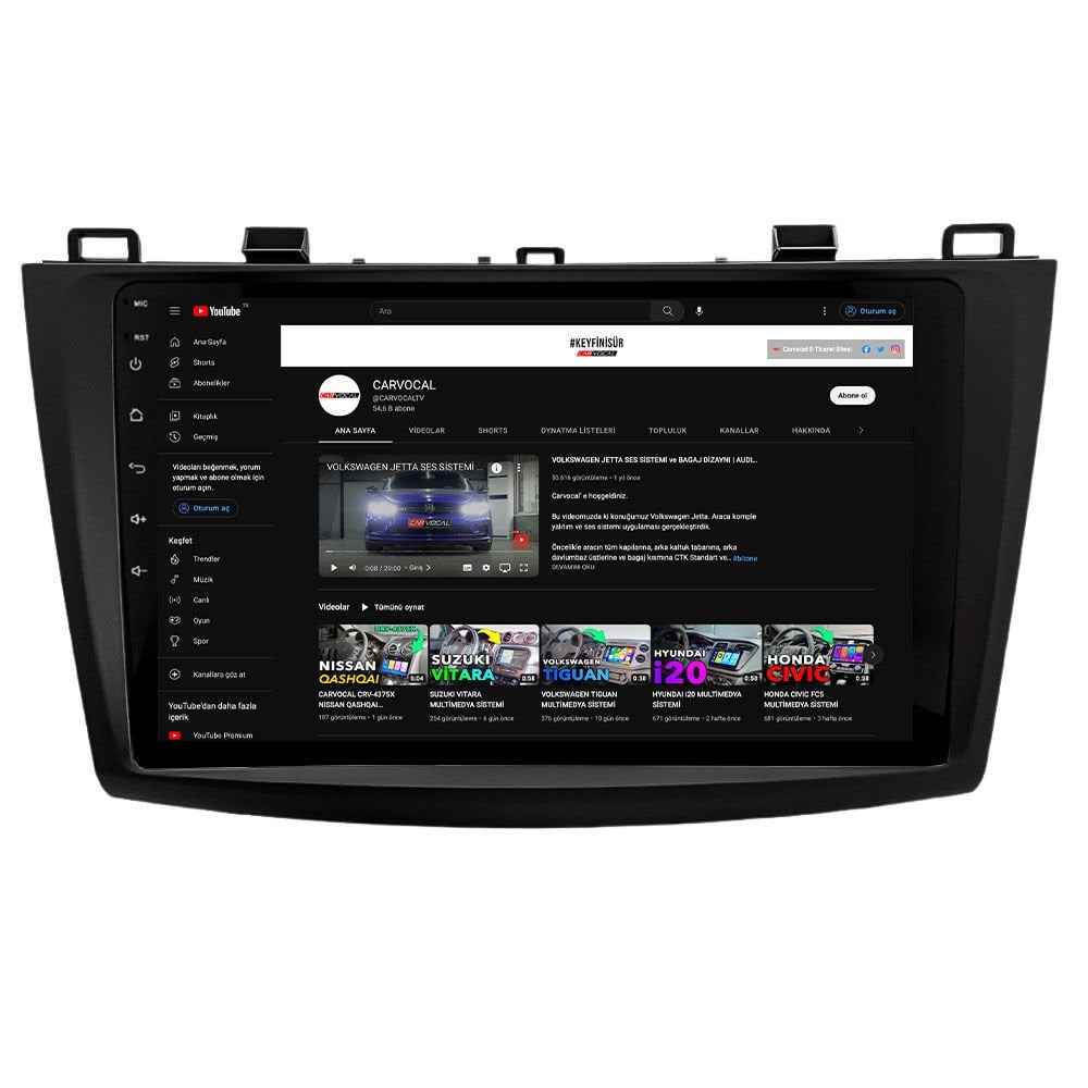 Mazda 3 Android Multimedya Sistemi (2011-2014)