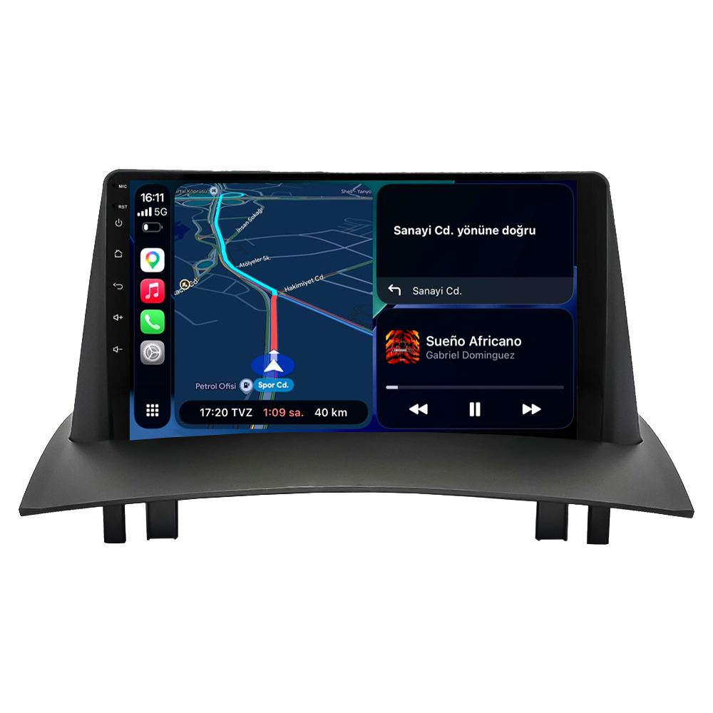 Renault Megane 2 Android Multimedya Sistemi (2004-2010) CRV-4444XA