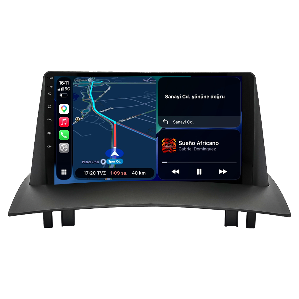 Renault Megane 2 Android Multimedya Sistemi (2004-2010) CRV-4444XA