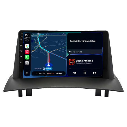 Renault Megane 2 Android Multimedya Sistemi (2004-2010) CRV-4444XA