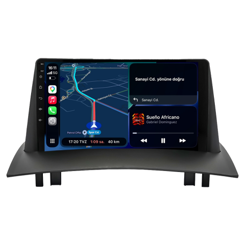 Renault Megane 2 Android Multimedya Sistemi (2004-2010) CRV-4444XA