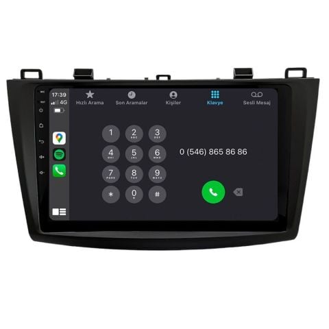 Mazda 3 Android Multimedya Sistemi (2011-2014)