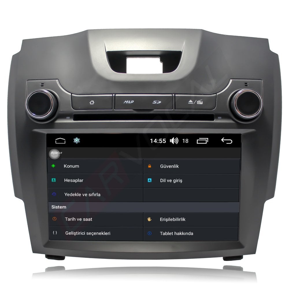 Isuzu Dmax Android Multimedya Sistemi (2012-2018)