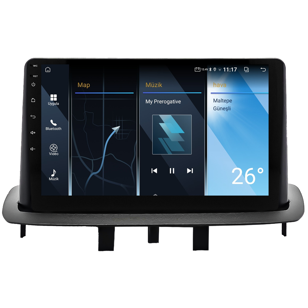 Renault Megane 3 Android Multimedya Sistemi (2010-2015) CRV-4445XA