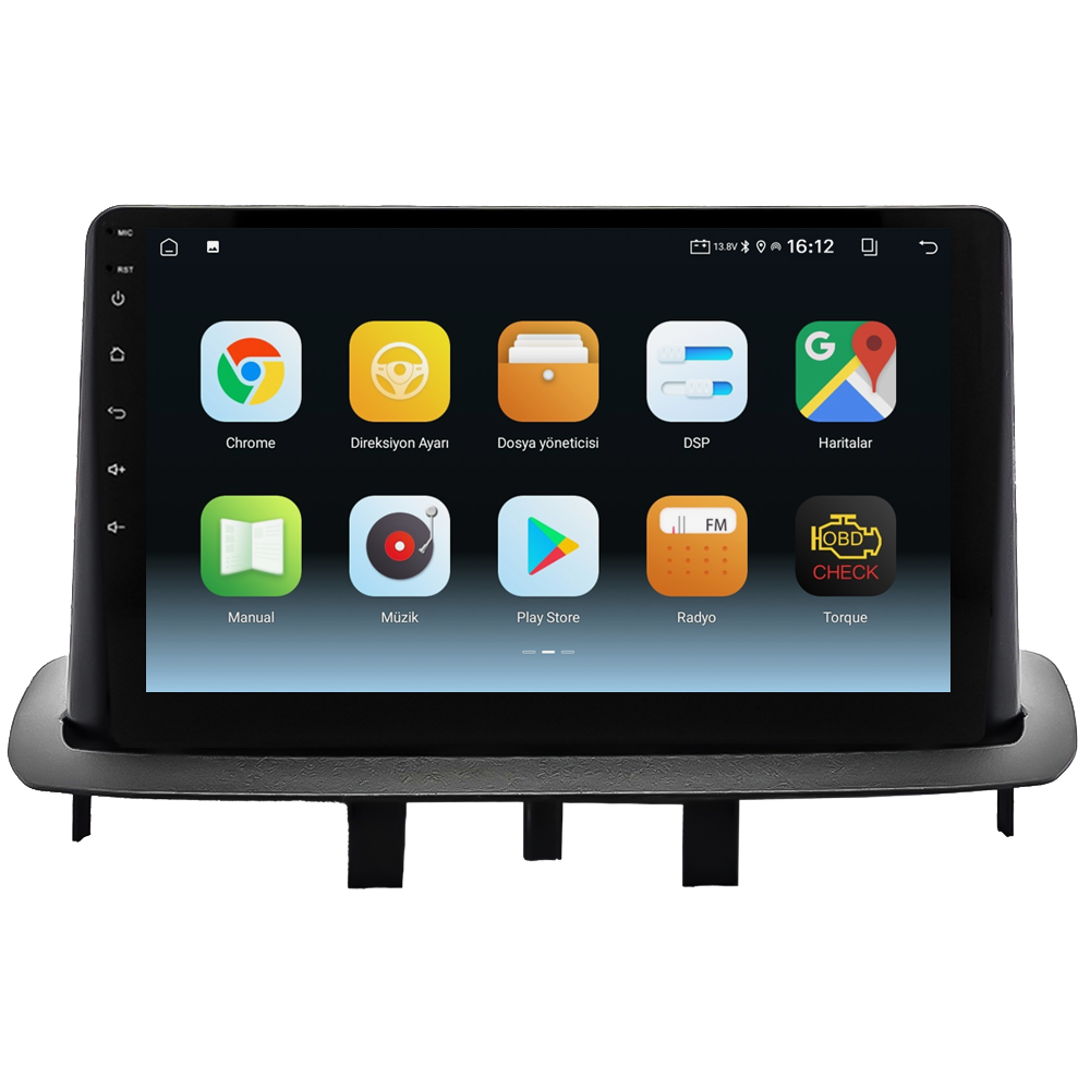 Renault Megane 3 Android Multimedya Sistemi (2010-2015) CRV-4445XA