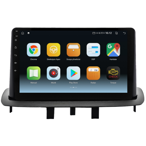 Renault Megane 3 Android Multimedya Sistemi (2010-2015) CRV-4445XA