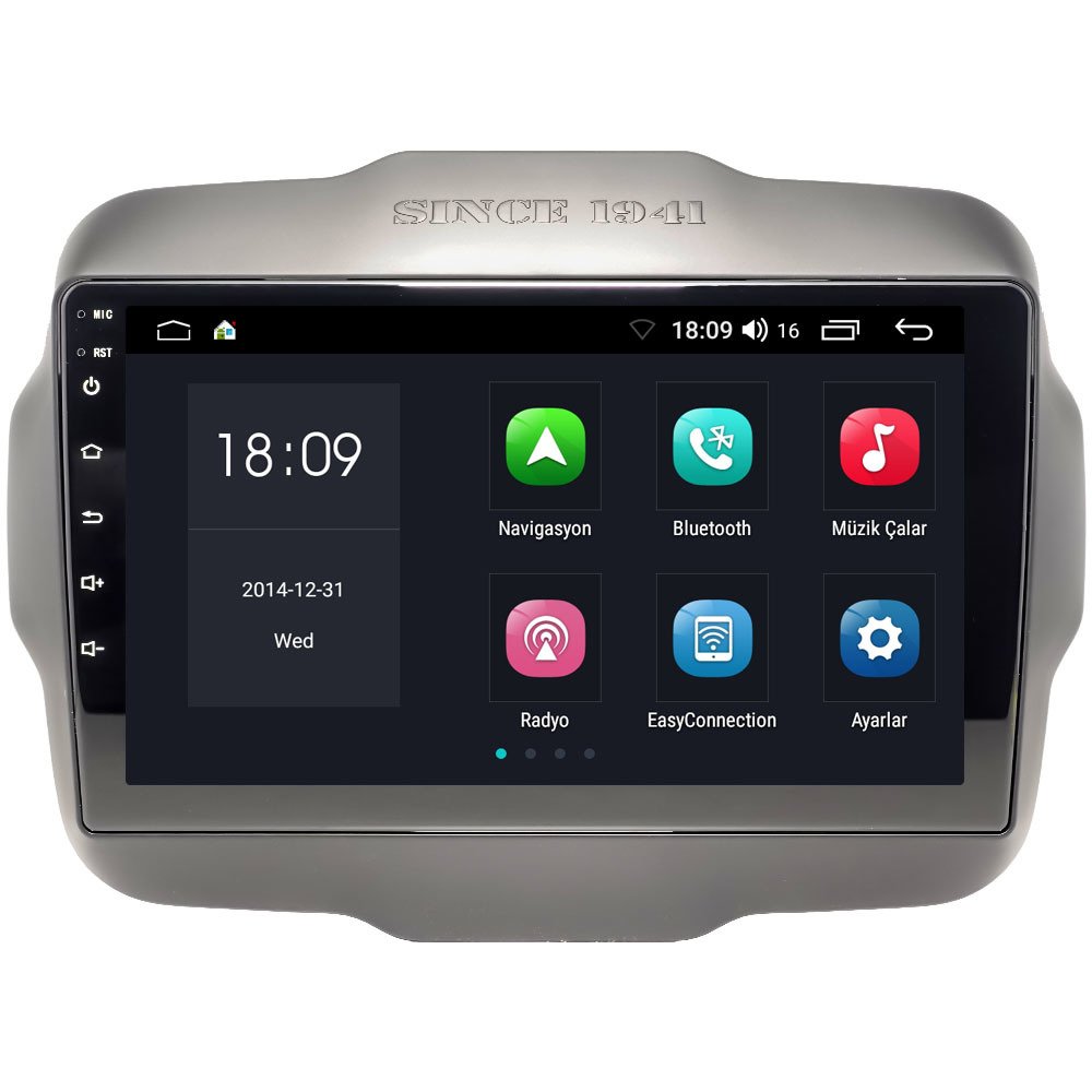 Jeep Renegade Android Multimedya Sistemi (2014-2020)