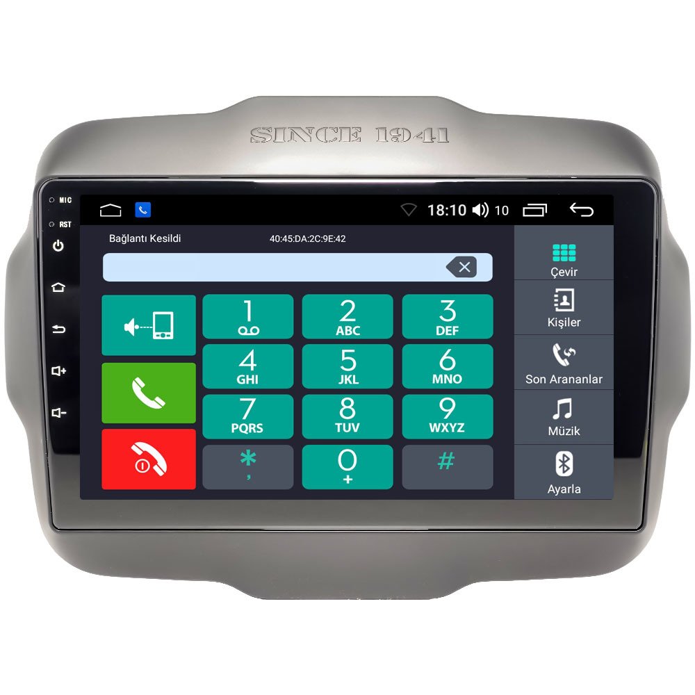 Jeep Renegade Android Multimedya Sistemi (2014-2020)