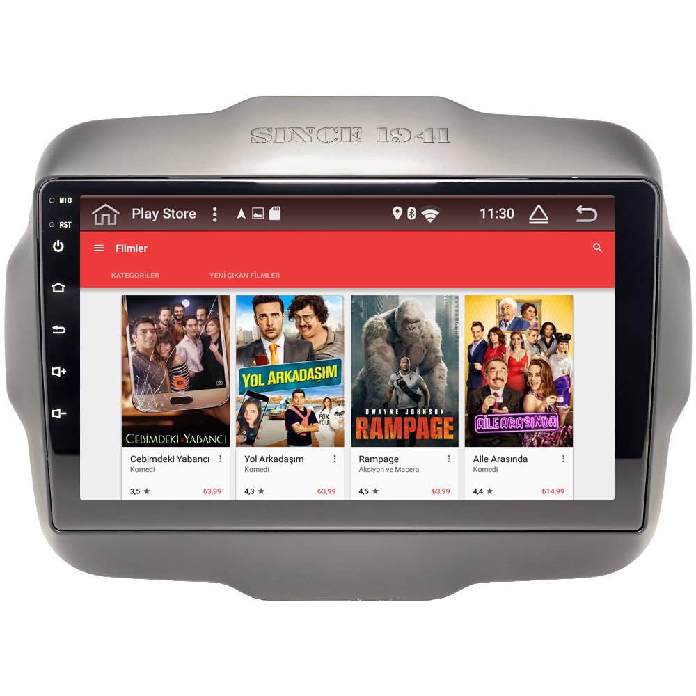 Jeep Renegade Android Multimedya Sistemi (2014-2020)