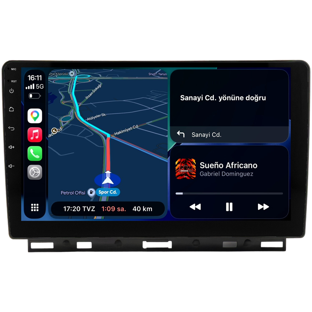 Renault Clio 5 Android Multimedya Sistemi (2020-2023) CRV-4450XA