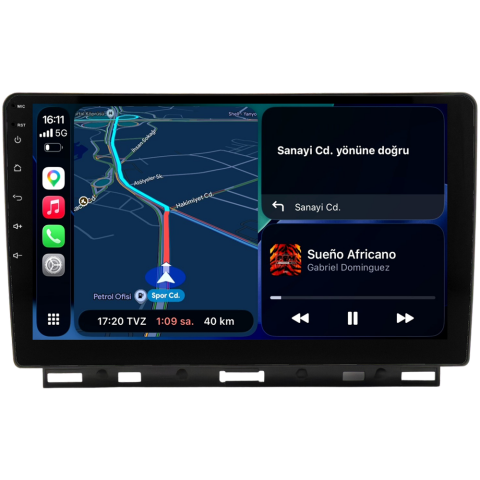Renault Clio 5 Android Multimedya Sistemi (2020-2023) CRV-4450XA