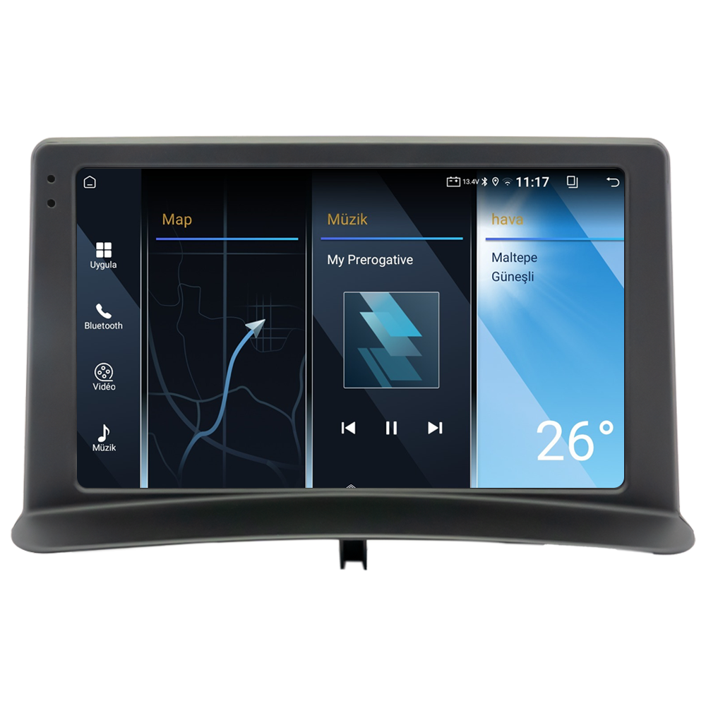 Renault Clio 3 Android Multimedya Sistemi (2008-2012) CRV-4451XA