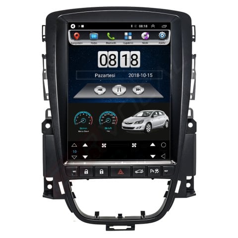 Opel Astra J Tesla Android Multimedya Sistemi (2010-2020)