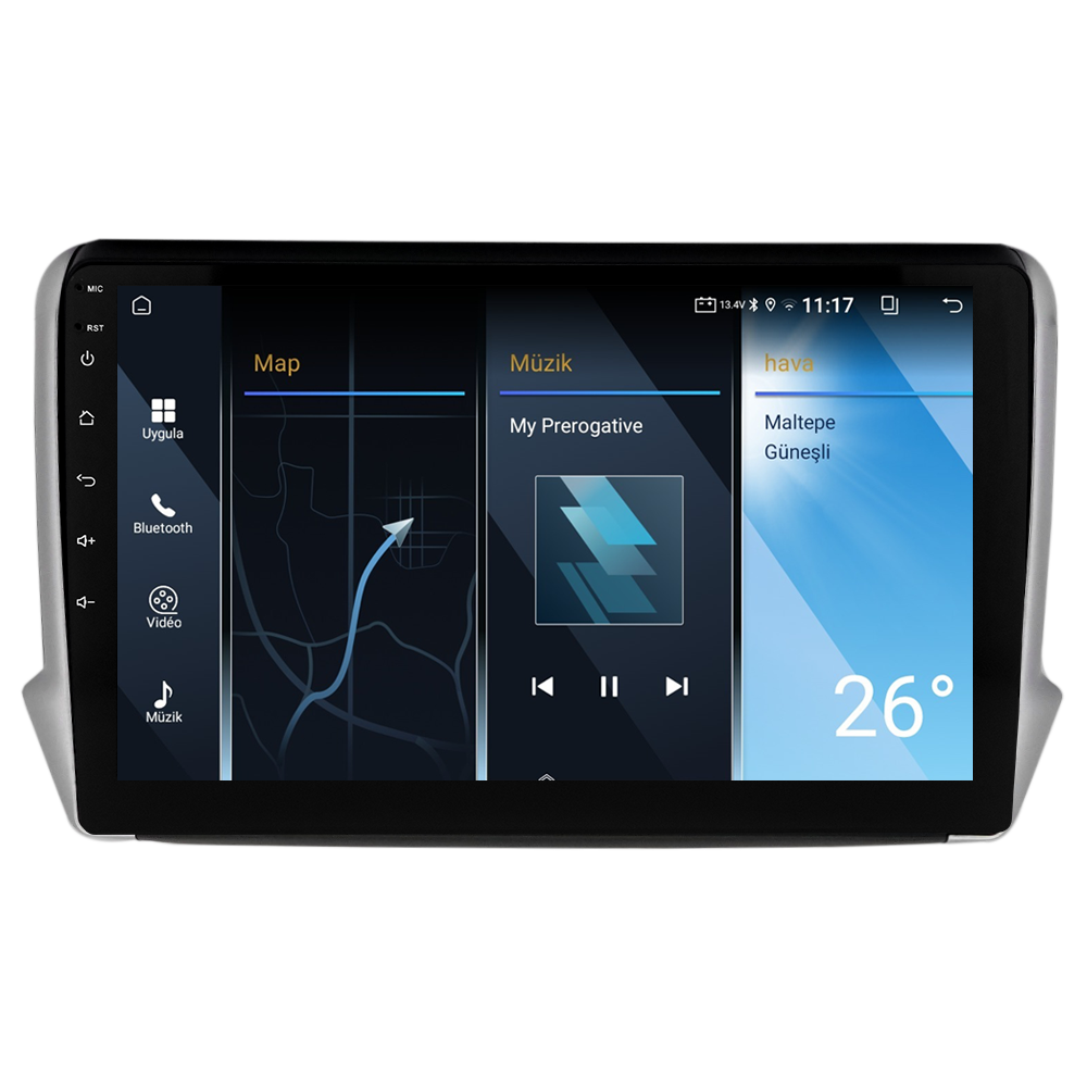 Peugeot 208 Android Multimedya Sistemi (2013-2021) CRV-4420XA