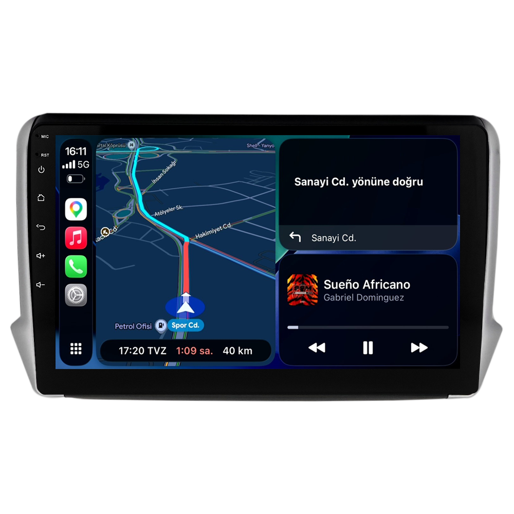 Peugeot 208 Android Multimedya Sistemi (2013-2021) CRV-4420XA