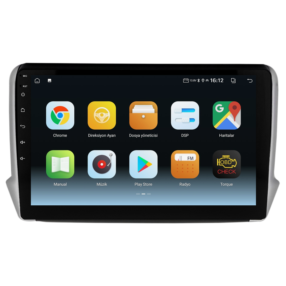 Peugeot 208 Android Multimedya Sistemi (2013-2021) CRV-4420XA