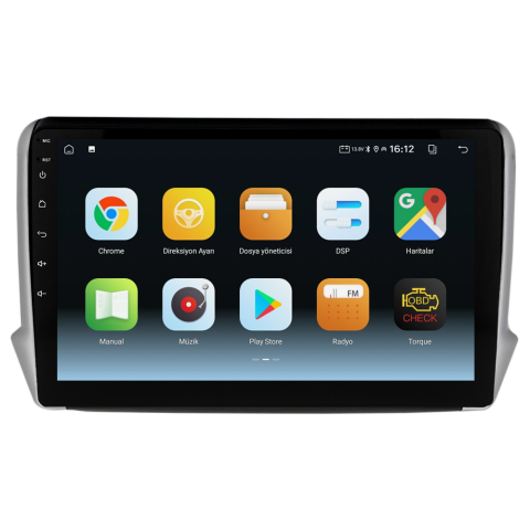 Peugeot 208 Android Multimedya Sistemi (2013-2021) CRV-4420XA