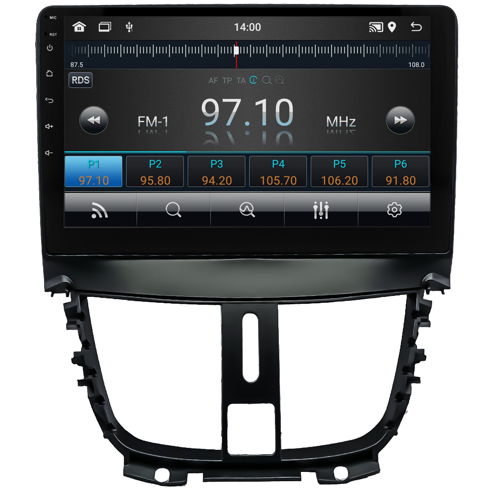 Peugeot 207 Android Multimedya Sistemi (2006-2012) CRV-4421XA