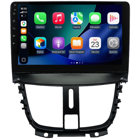 Peugeot 207 Android Multimedya Sistemi (2006-2012) CRV-4421XA