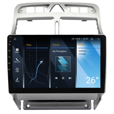 Peugeot 307 Android Multimedya Sistemi (2001-2008) CRV-4424XA