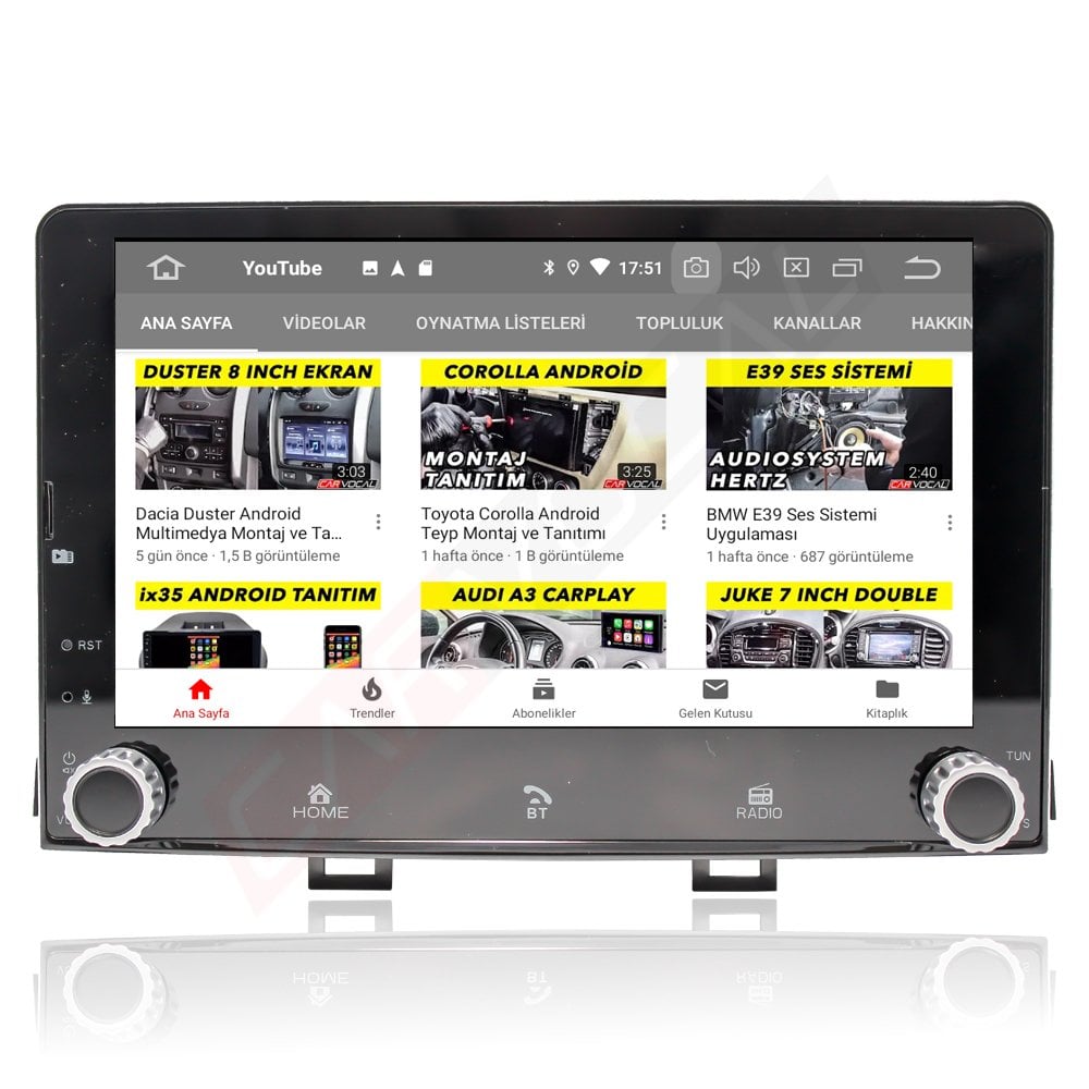 Kia Rio Android Multimedya Sistemi