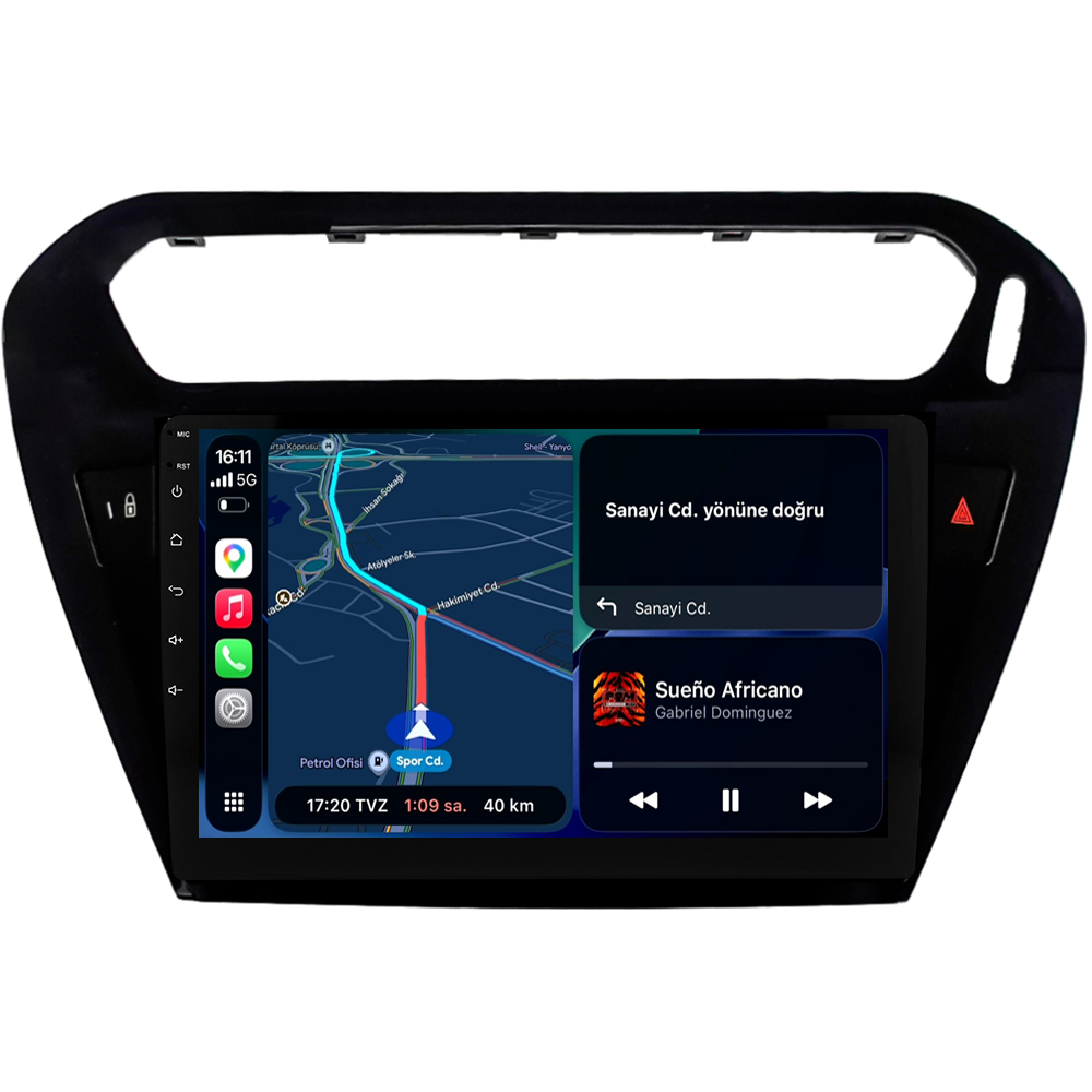 Peugeot 301 Android Multimedya Sistemi (2012-2024) CRV-4425XA