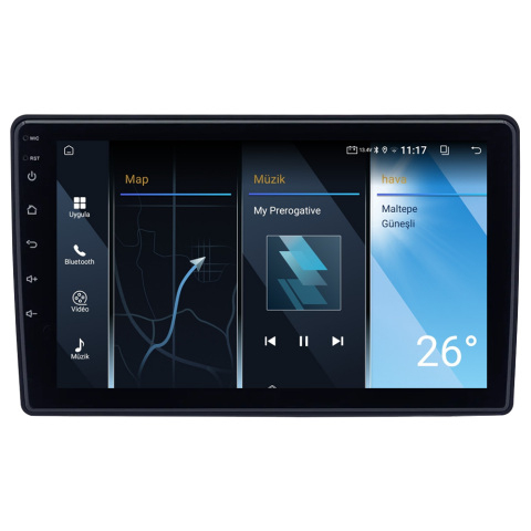 Citroen Berlingo Android Multimedya Sistemi (2009-2019) CRV-4789XA