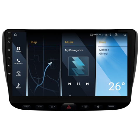 Fiat Punto Urban Android Multimedya Sistemi (2012-2018) CRV-4105XR(Kopya)