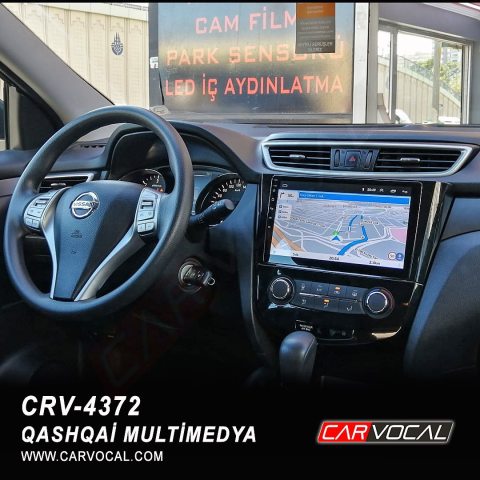 Nissan Qashqai Android Multimedya Sistemi (2014-2020)