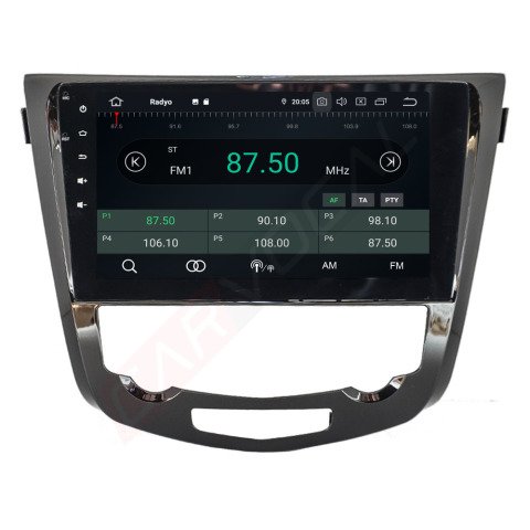 Nissan Qashqai Android Multimedya Sistemi (2014-2020)