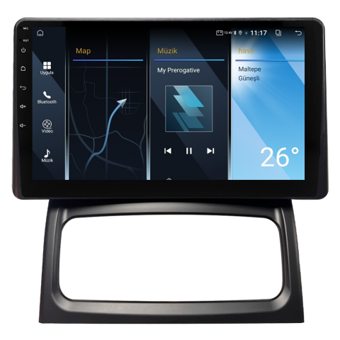 Renault Clio 1 Android Multimedya Sistemi (2005) CRV-4750XA
