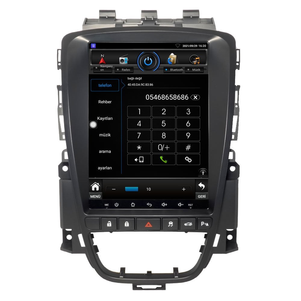 Opel Astra J Android Multimedya Sistemi (2010-2019)