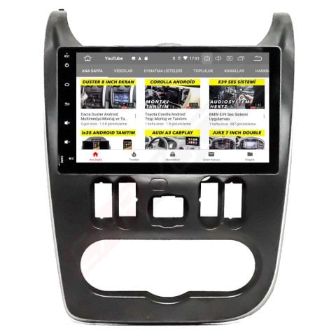 Dacia Duster Android Multimedya Sistemi (2010-2012)