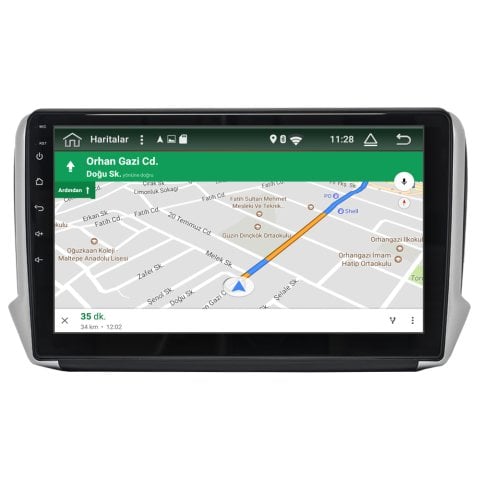 Peugeot 2008 Android Multimedya Sistemi (2013-2018)