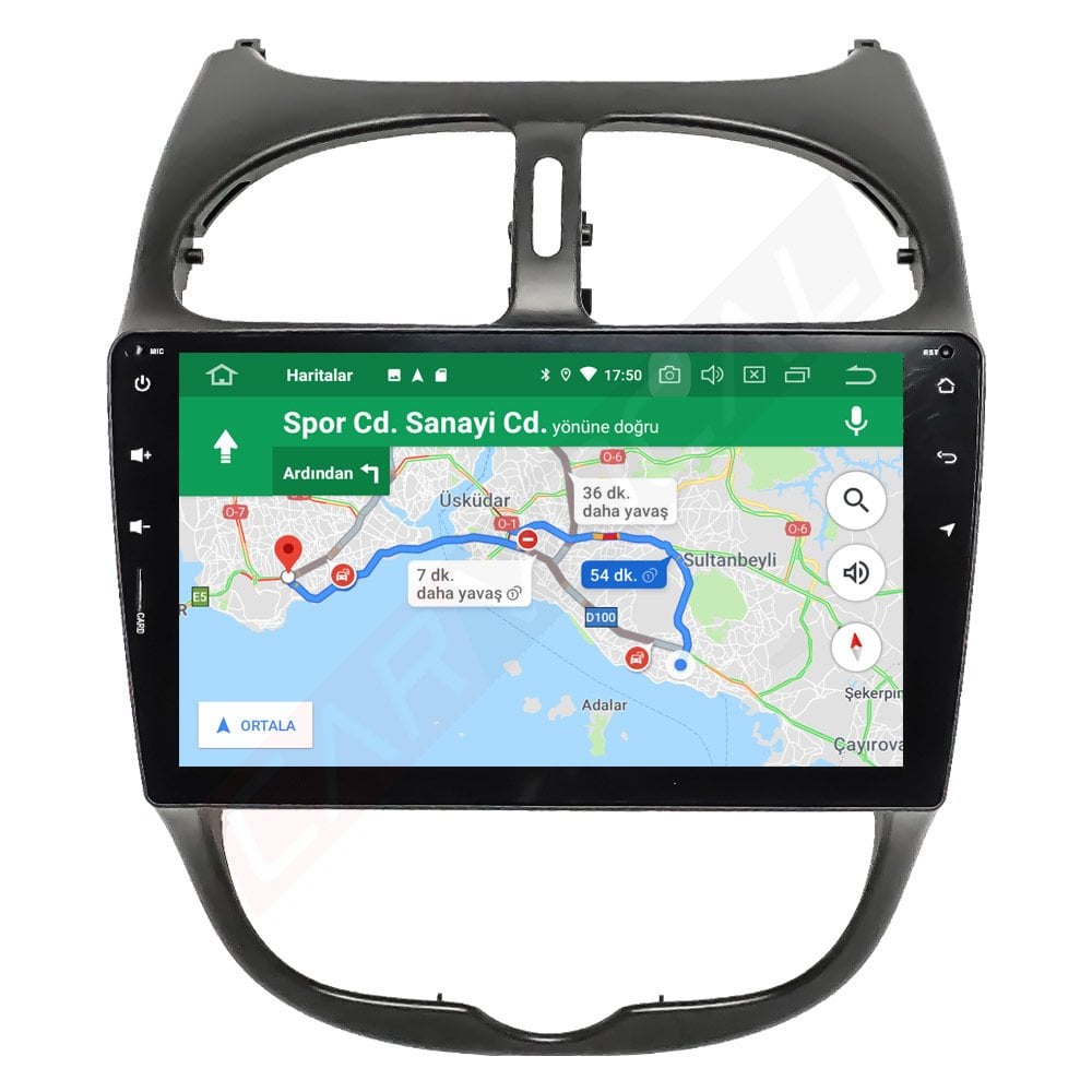 Peugeot 206 Android Multimedya Sistemi (2006-2011)