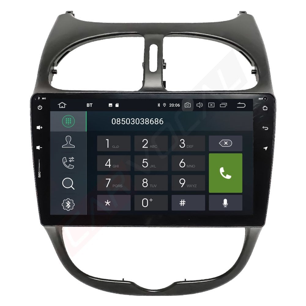 Peugeot 206 Android Multimedya Sistemi (2006-2011)