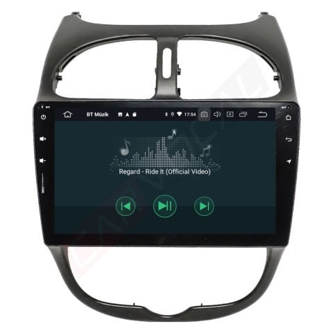 Peugeot 206 Android Multimedya Sistemi (2006-2011)