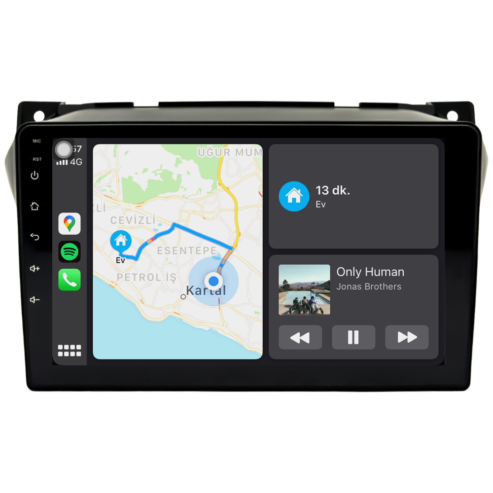 Suzuki Alto Android Multimedya Sistemi (2010-2011) CRV-4518RDC