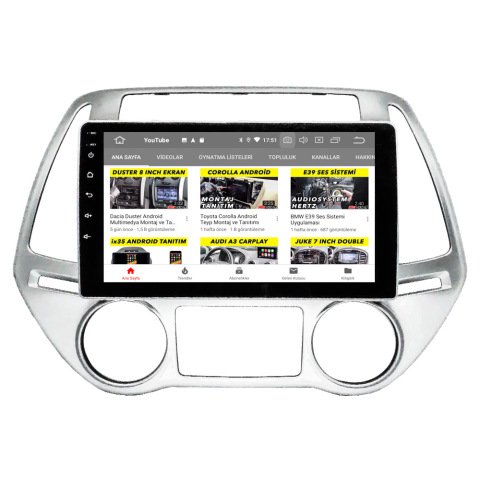 Hyundai i20 Android Multimedya Sistemi (2009-2013)