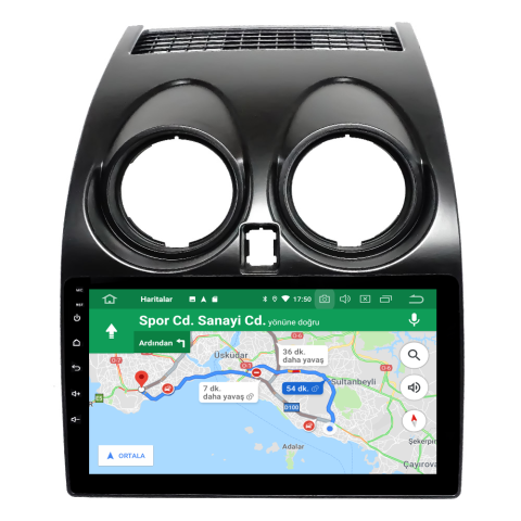 Nissan Qashqai Android Multimedya Sistemi (2007-2013)
