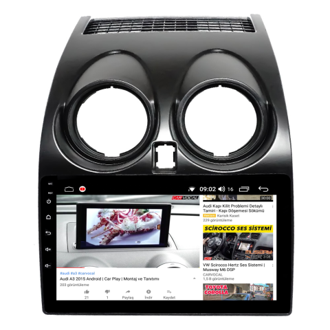 Nissan Qashqai Android Multimedya Sistemi (2007-2013)