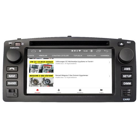 Toyota Corolla Android Multimedya Sistemi (2002-2006)