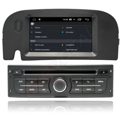 Renault Kangoo Android Multimedya Sistemi (2011-2018)