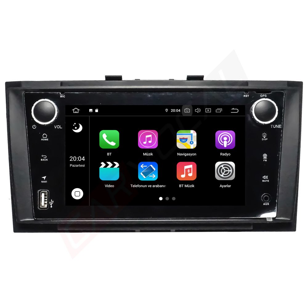 Toyota Avensis Android Multimedya Sistemi (2010-2014)